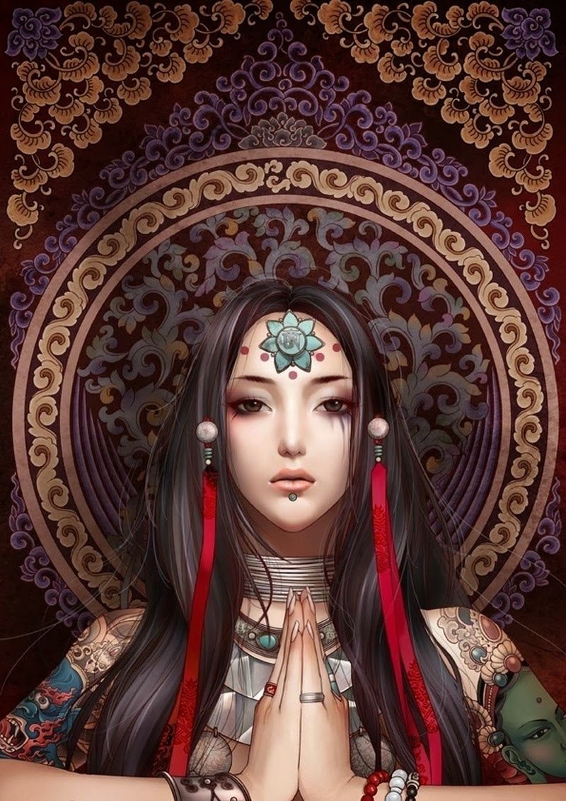 Zhang Xiao bai ведьма