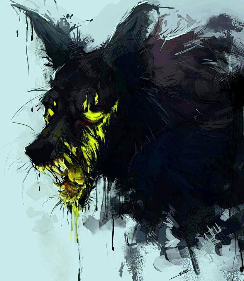Cyberpunk black dog фото 73