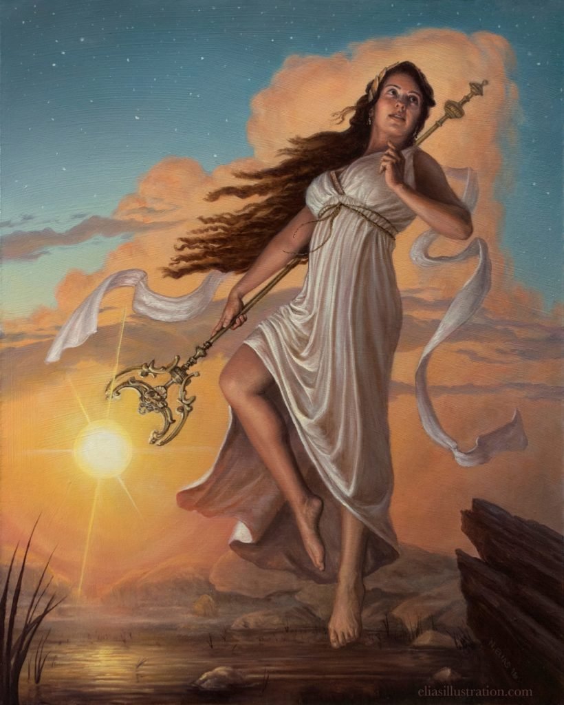 Богиня аврора в греческой мифологии