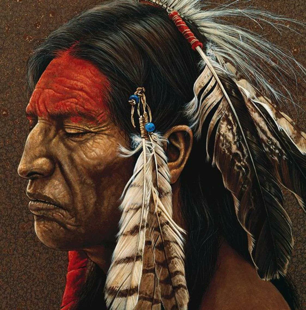 Воины индейцы Северной Америки