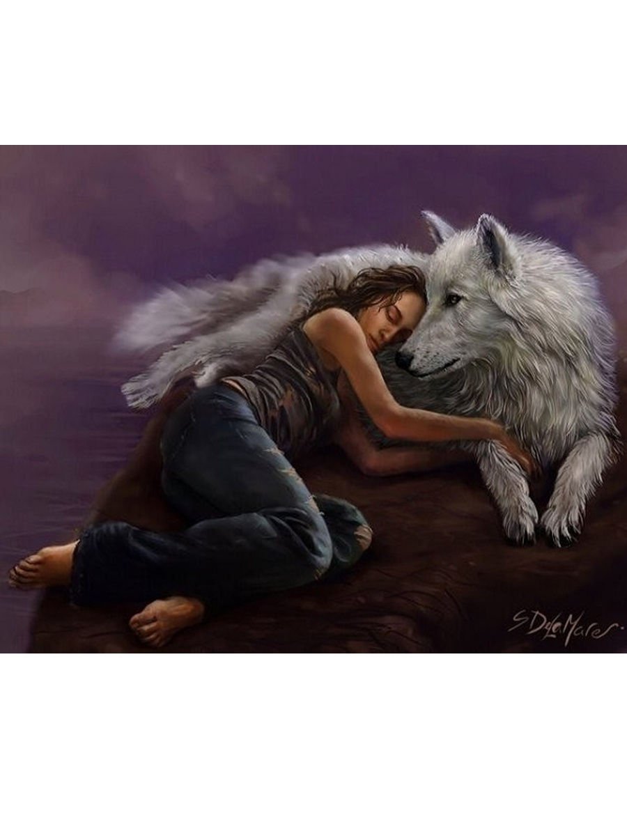 Девочка волк
