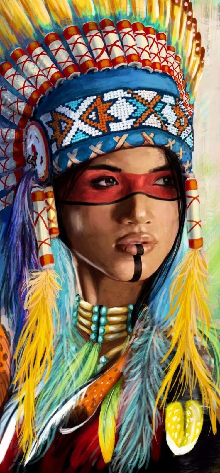 Этнические портреты живопись