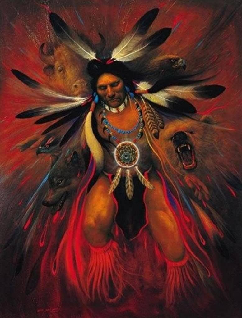 Шаманы индейцев Северной Америки и духи