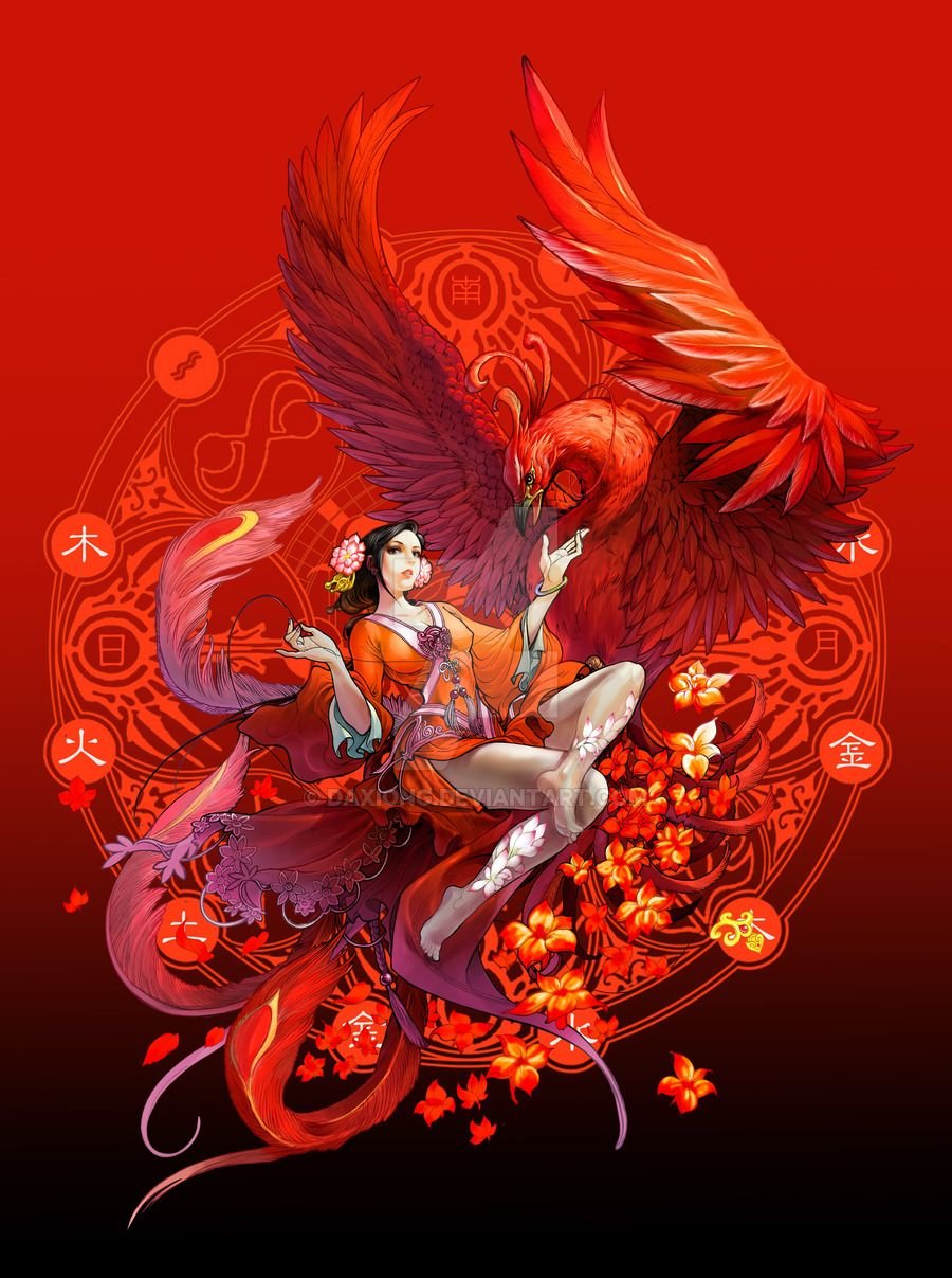 Феникс в китайской мифологии