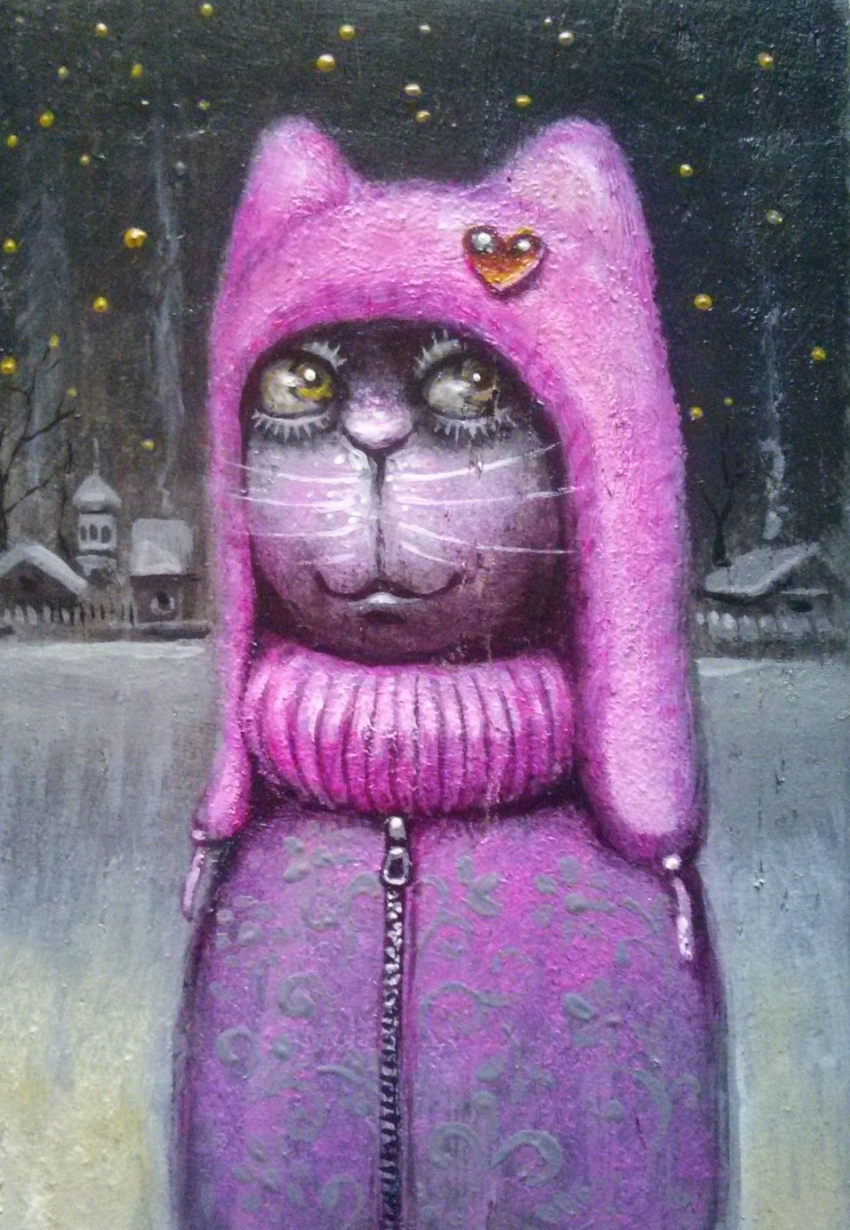 Павел Кульша художник коты
