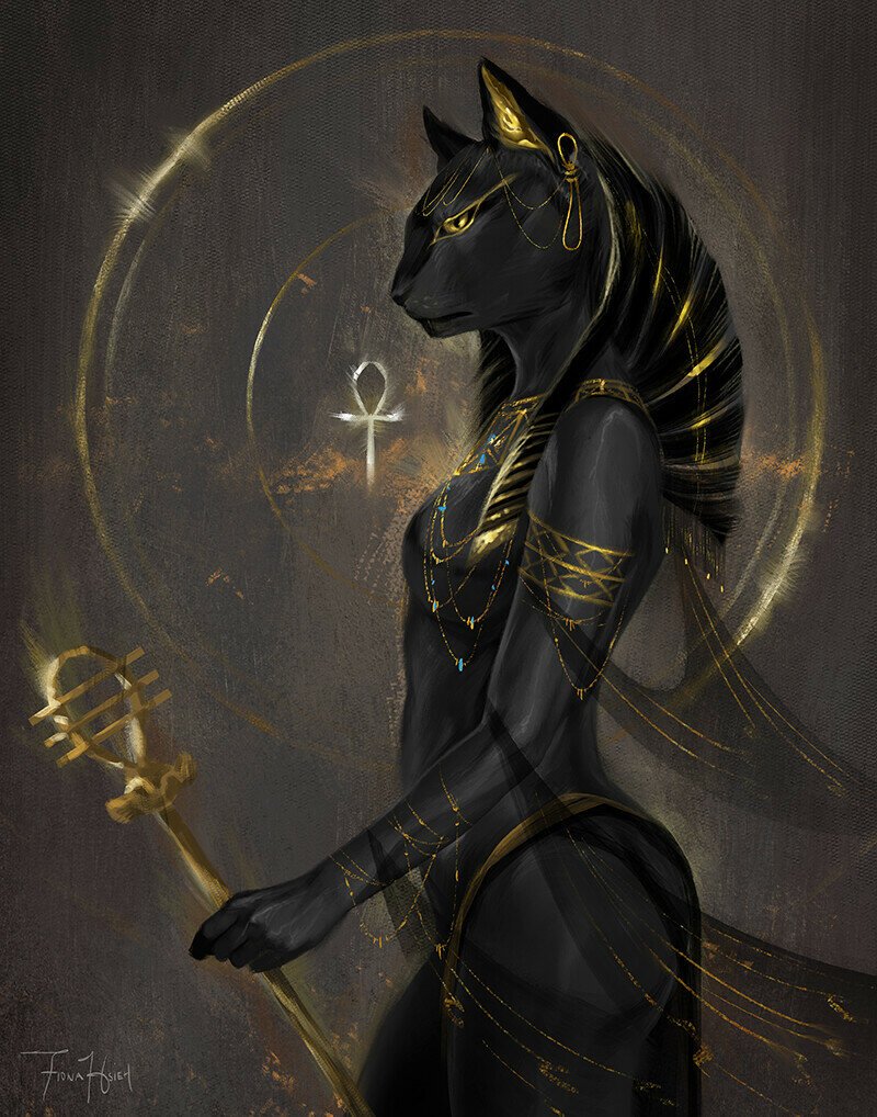 Баст богиня Египта
