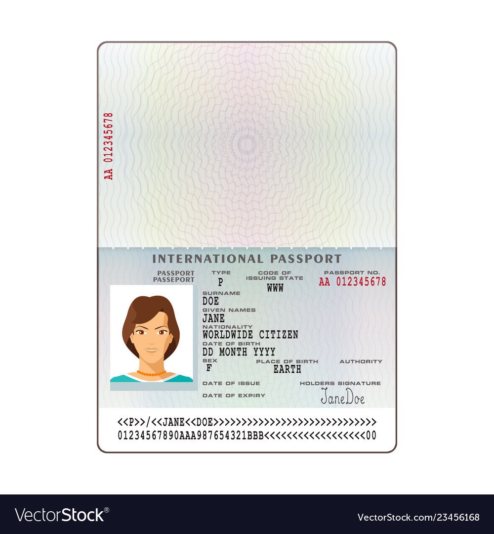 Паспорт данные