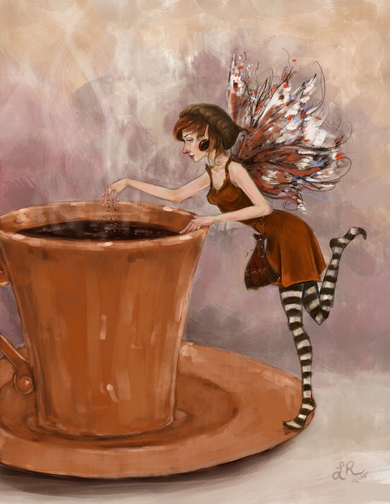 Волшебная чашечка кофе