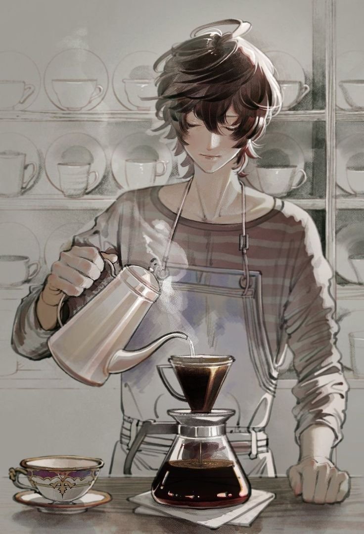 Аниме кофе