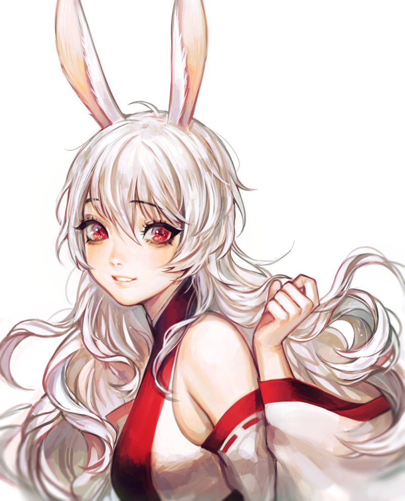 Ханья аниме кролик