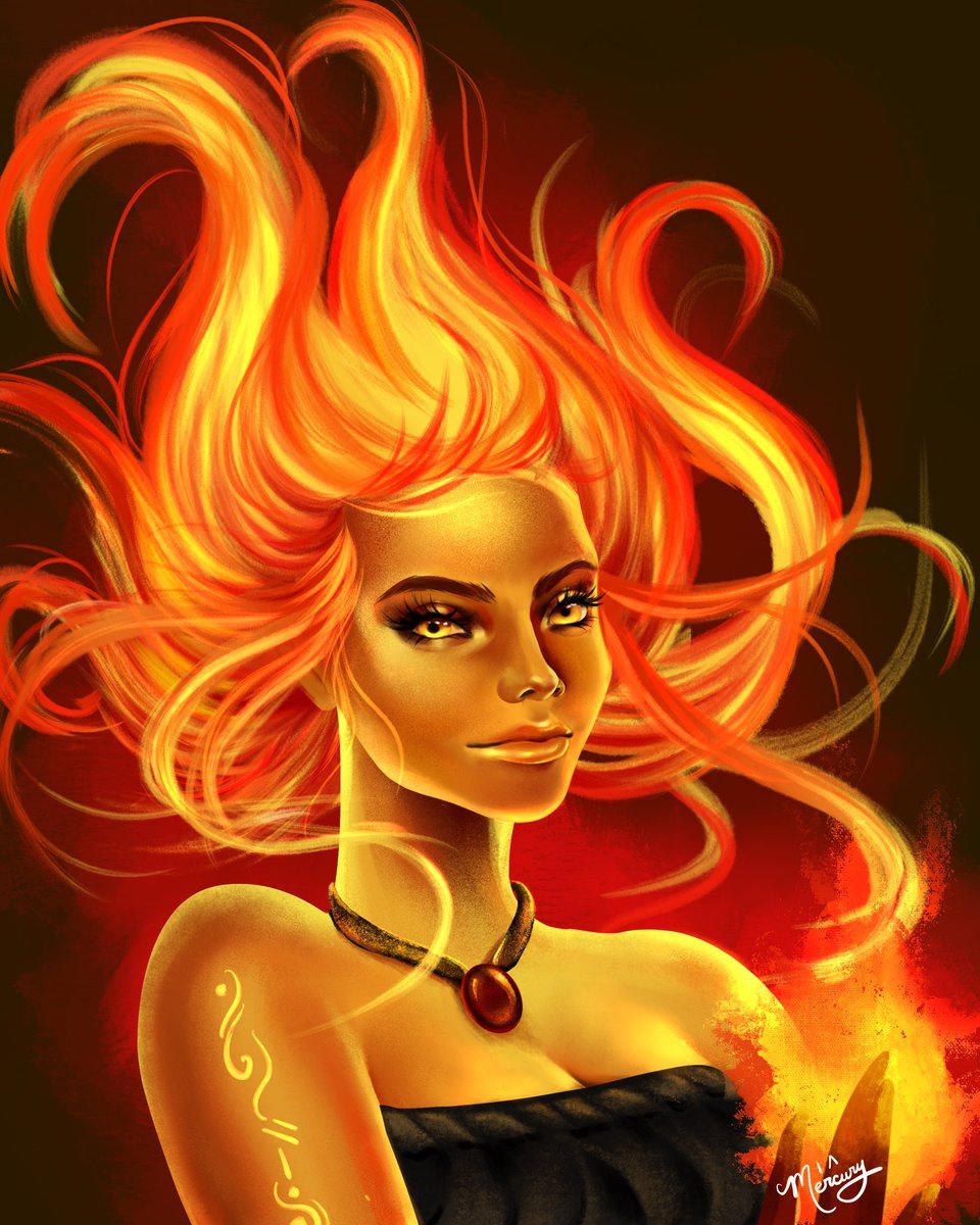 Огненный Дженази портрет