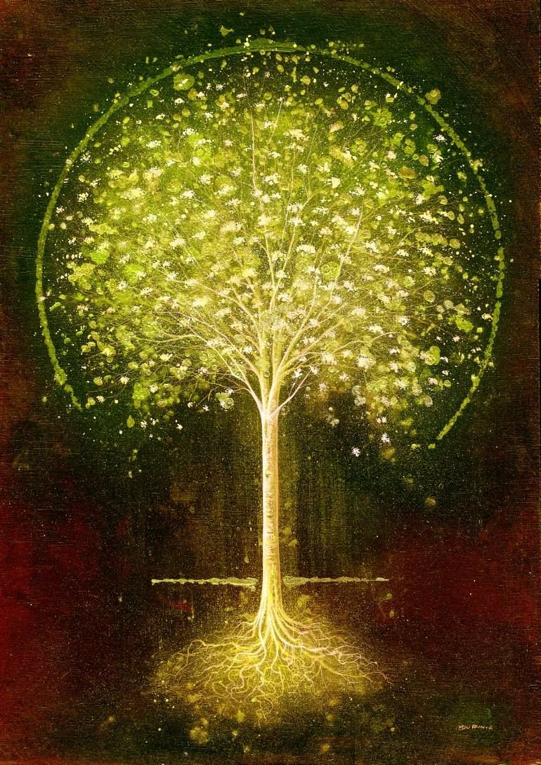 Дерево жизни живопись