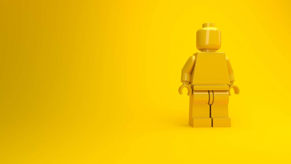 Лего желтый человек