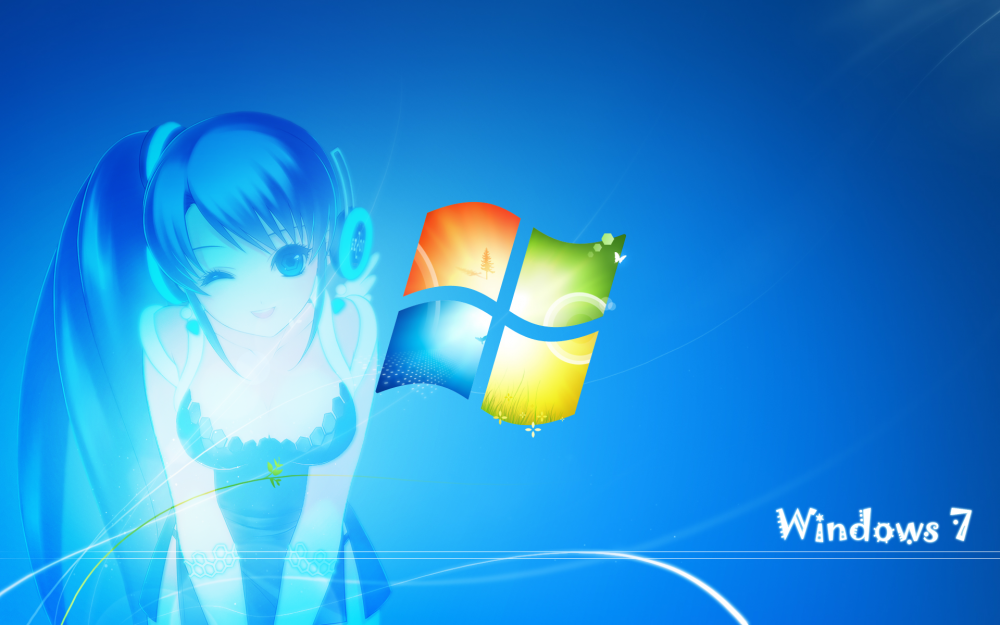 Аниме Windows 7