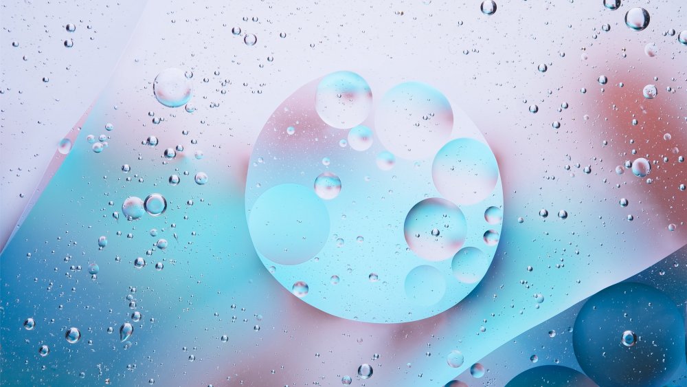 Пузырьки абстрактный фон