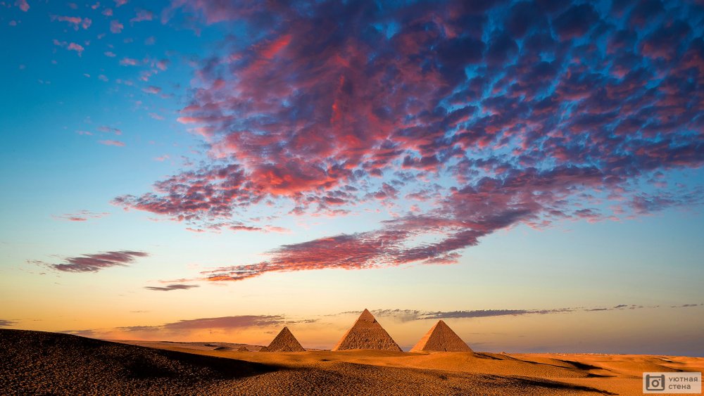Сфинкс в Египте на закате