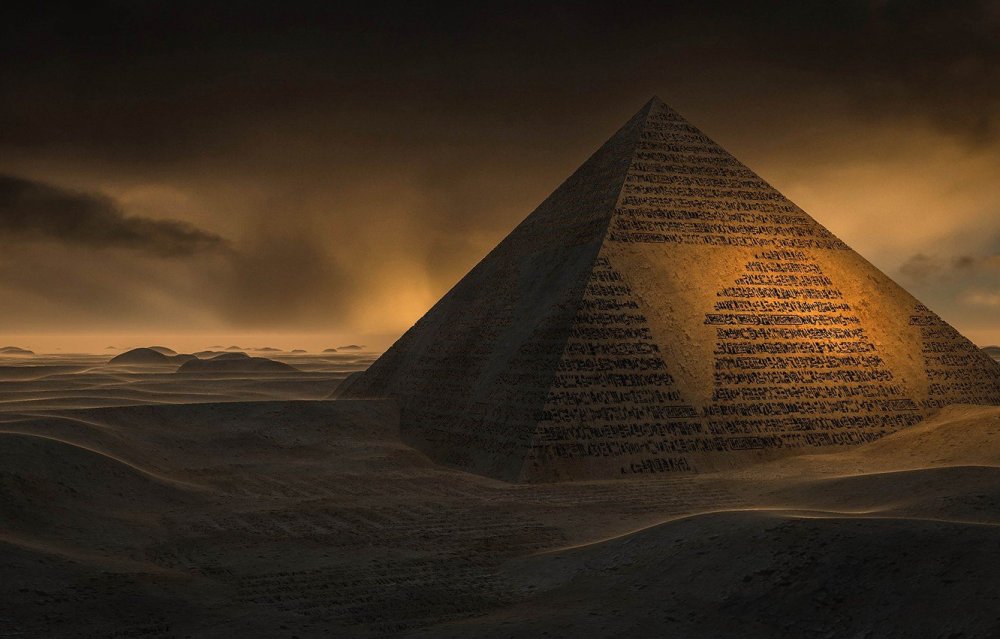 Египет пирамиды живопись