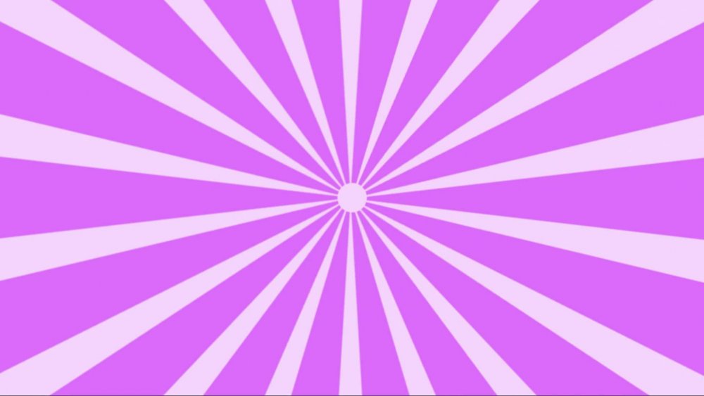 Фиолетовый фон с лучами