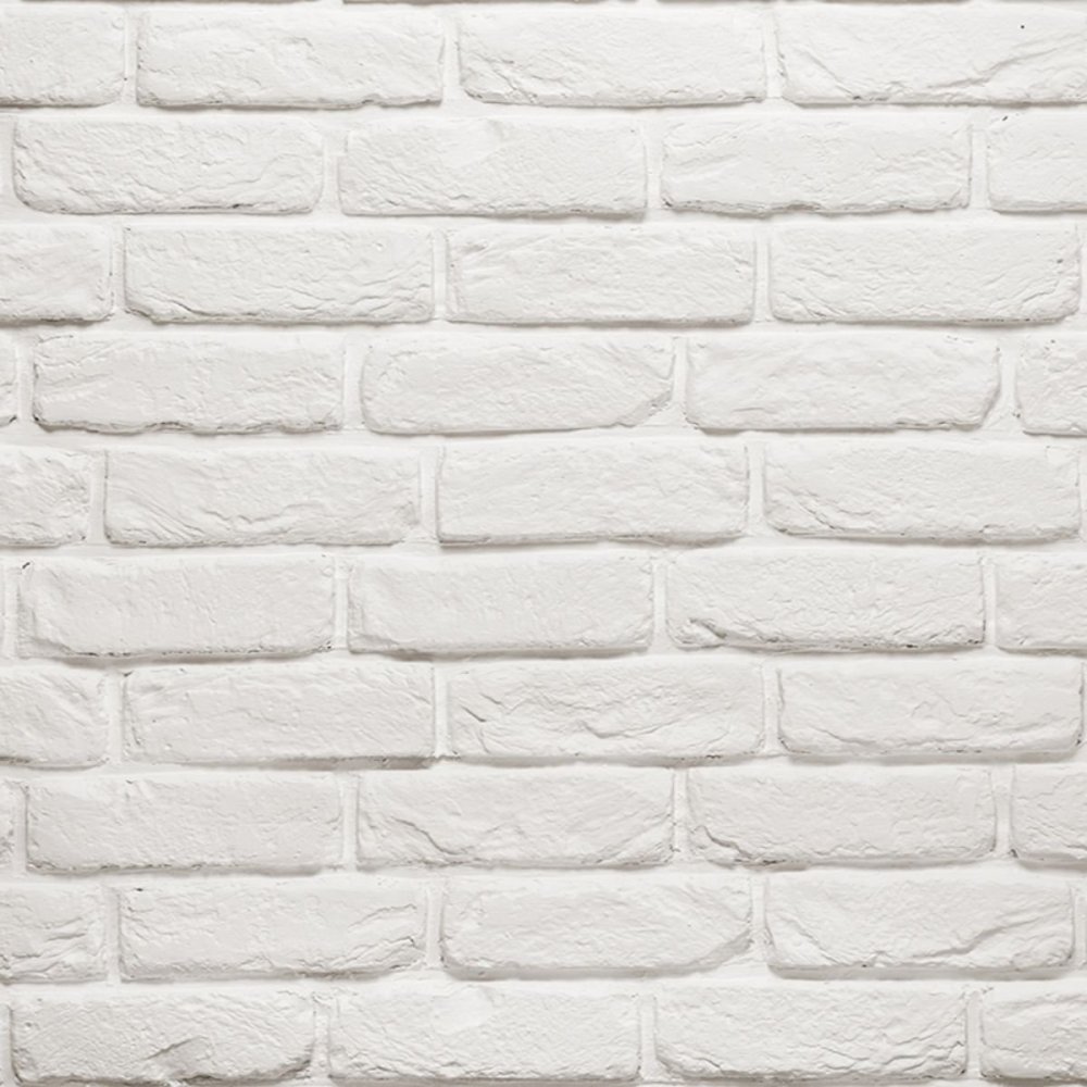 Стена белый кирпич