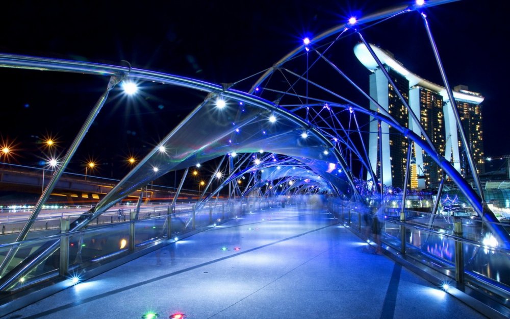 Сингапур город мост