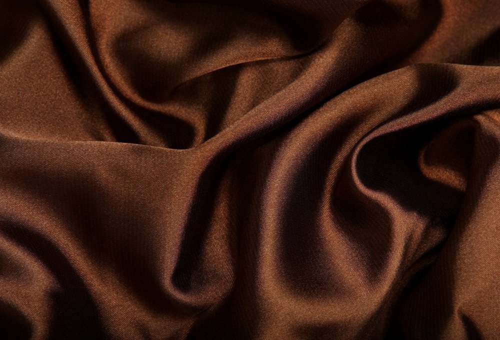 Ткань шоколадного цвета
