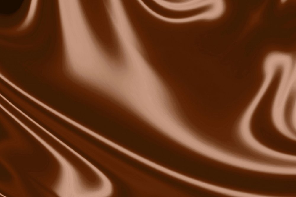 Шелк шоколадного цвета