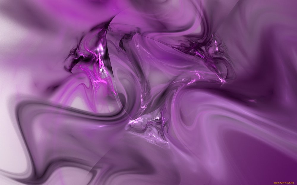 Абстракция фиолетового цвета
