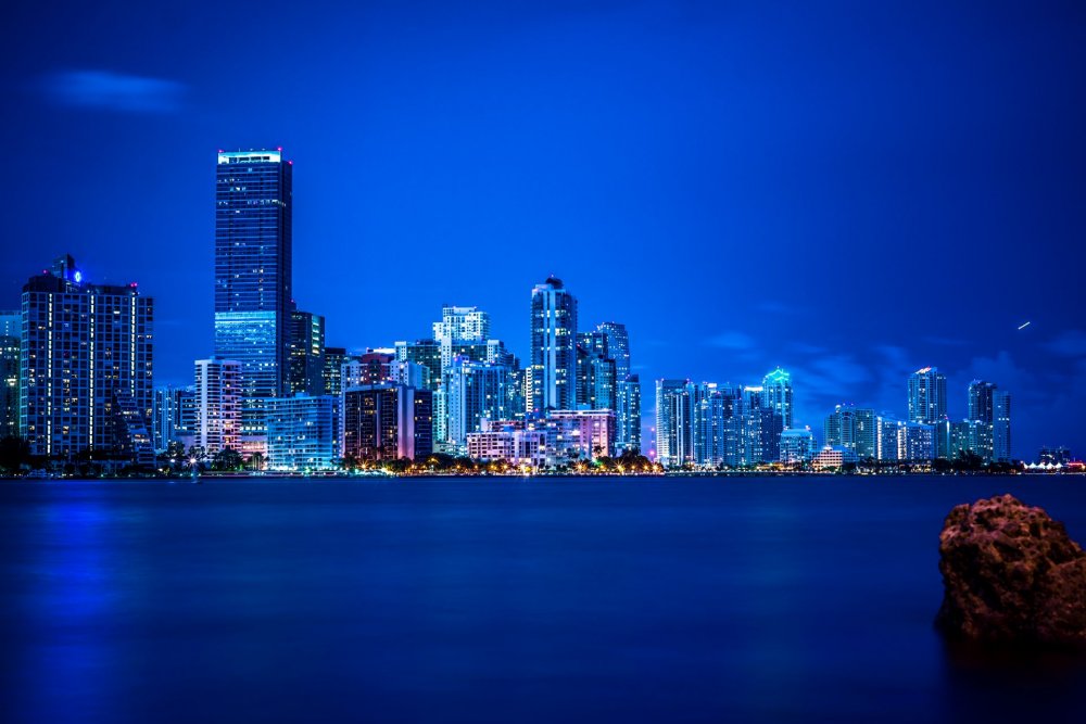 Майами панорама города
