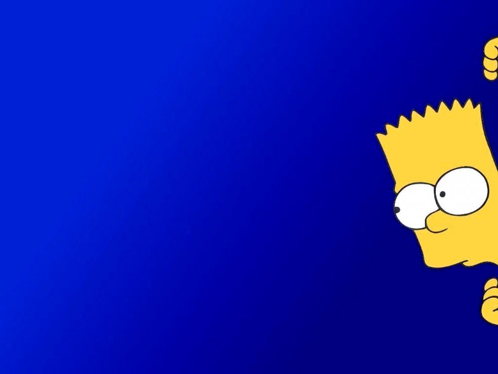 Барт симпсон анфас