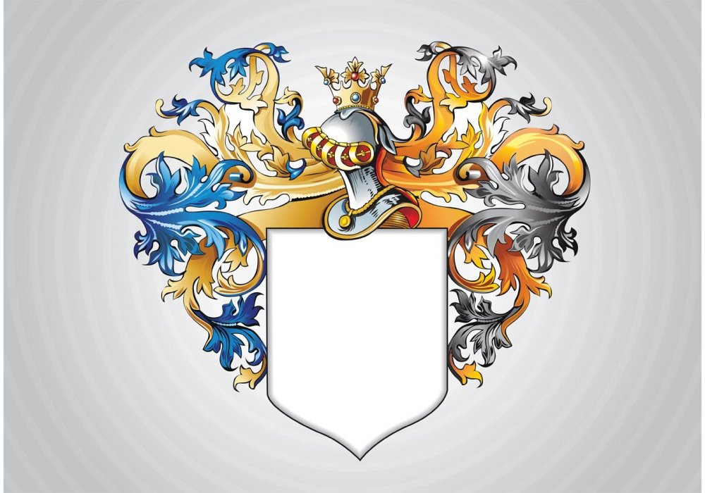 Фамильный герб семьи Алексеевых