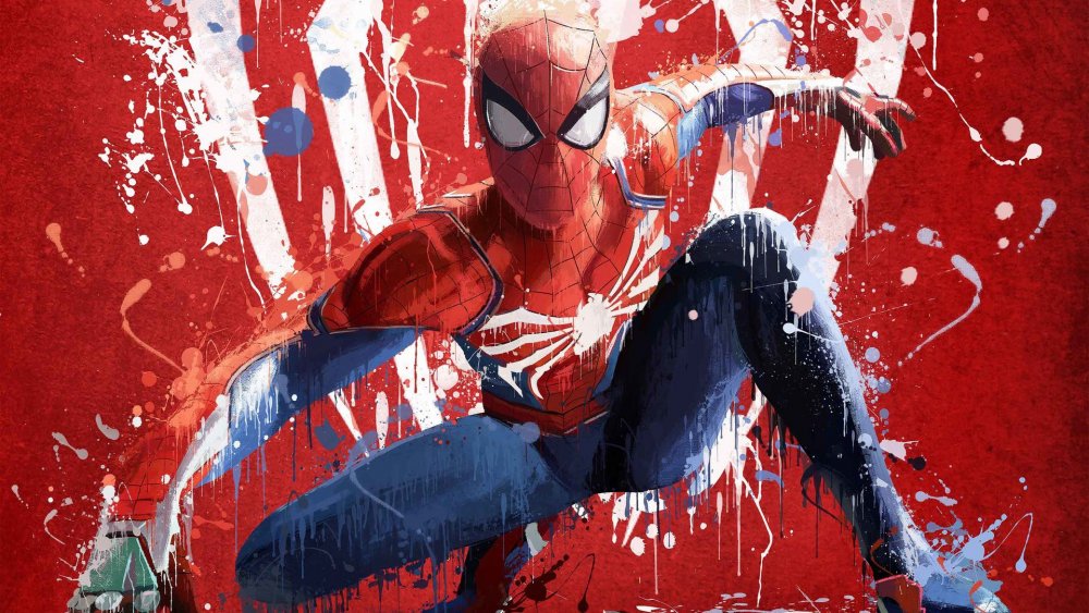 Spider-man 2018 арт человека паука