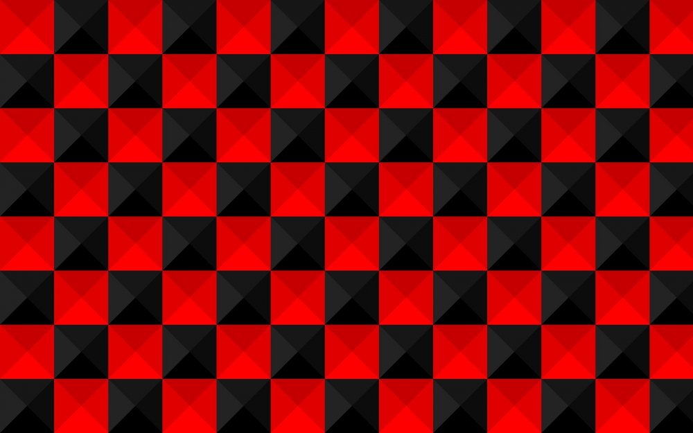 Красно черные квадратики
