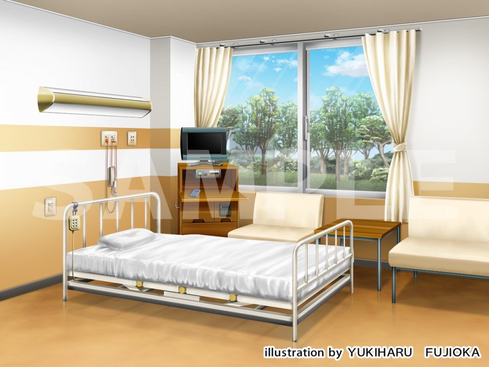 Эстетика больницы аниме