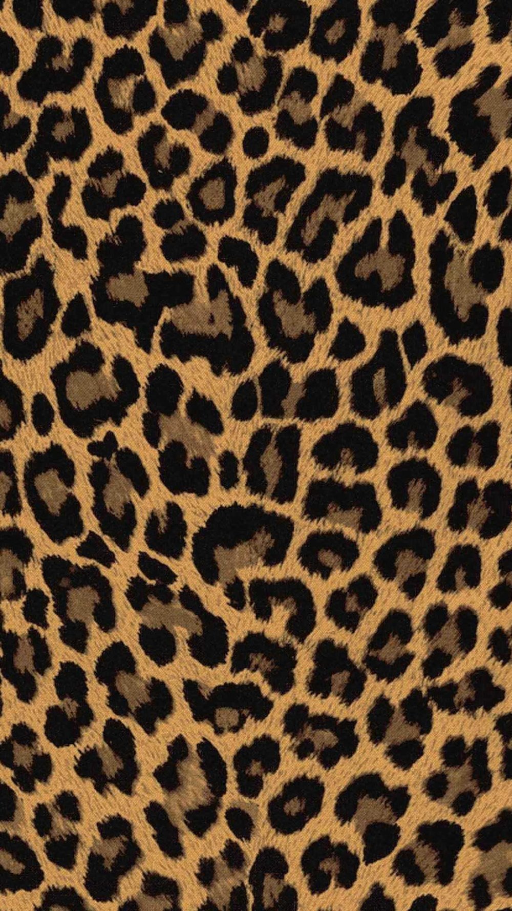 Картина на коже леопард