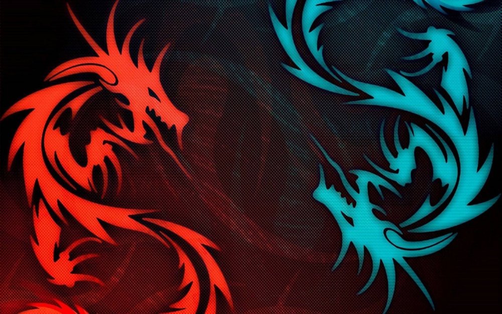 Красный дракон MSI