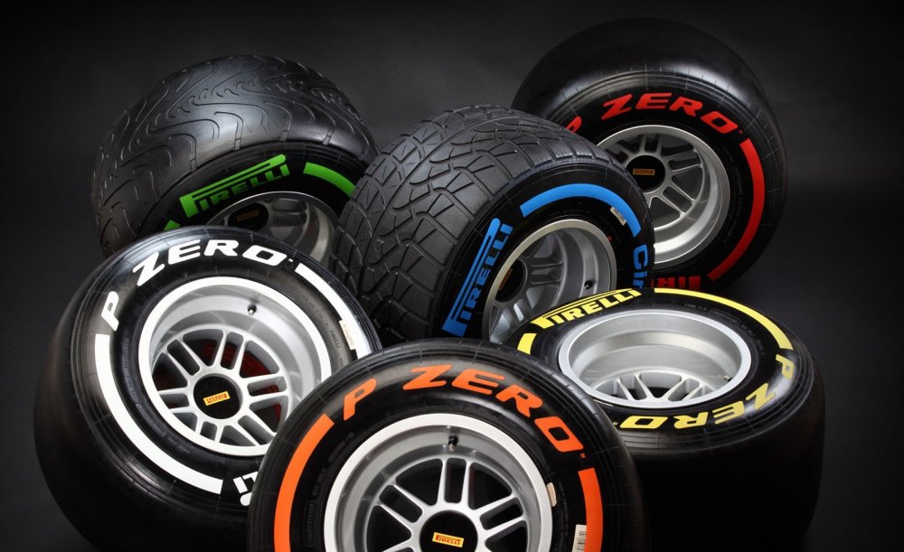 2018 Pirelli f1 Tyres