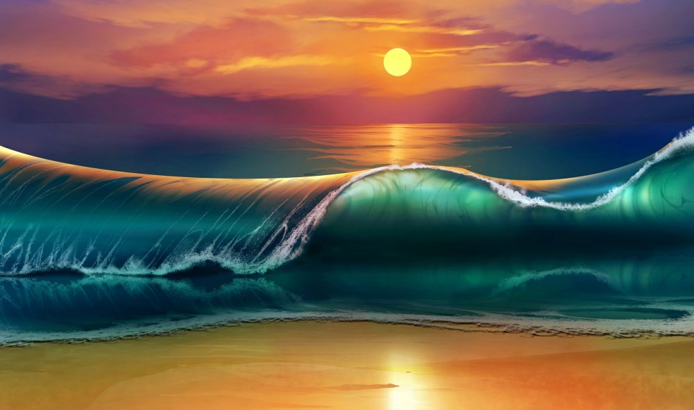 Самые красивые волны