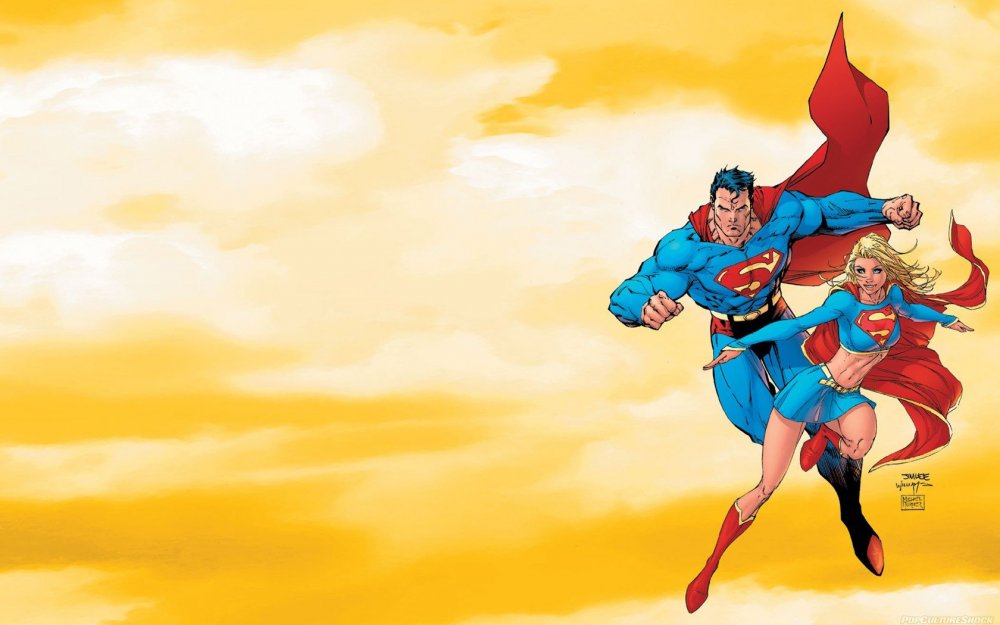 Супермен и Супергерл комикс