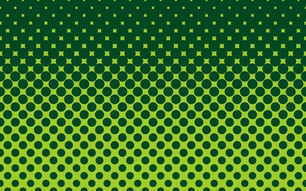 Зеленый фон с точками