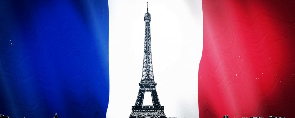 Франция Эльфиева башня флаг