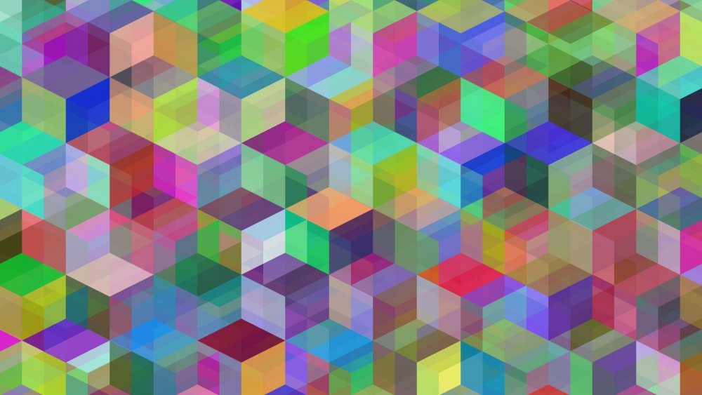 Разноцветный геометрический фон