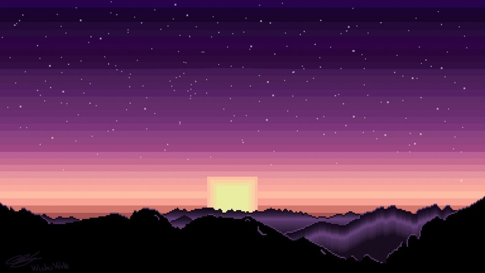 Пиксельная панорама