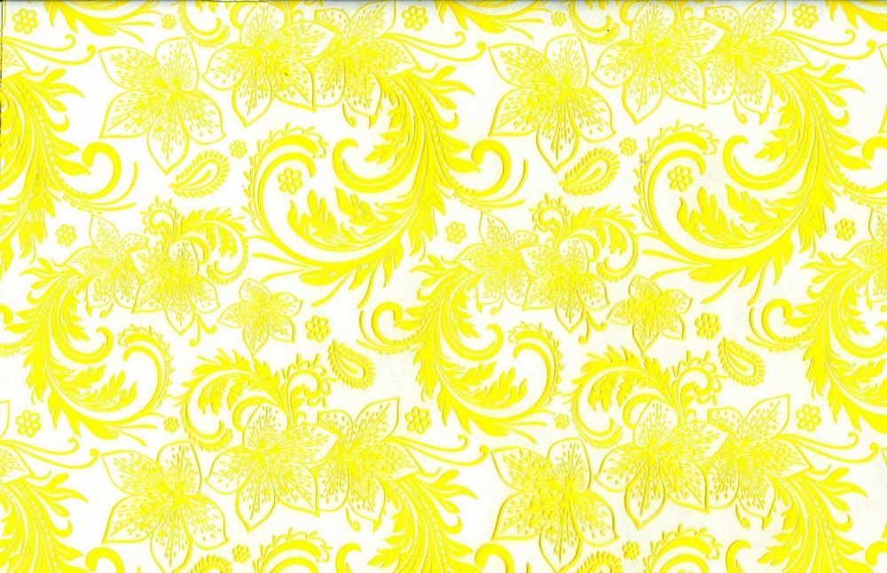 Желтый фон с орнаментом