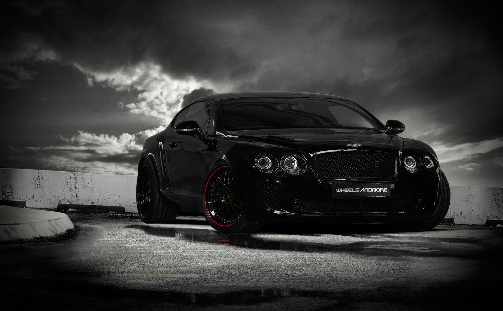 Черное авто
