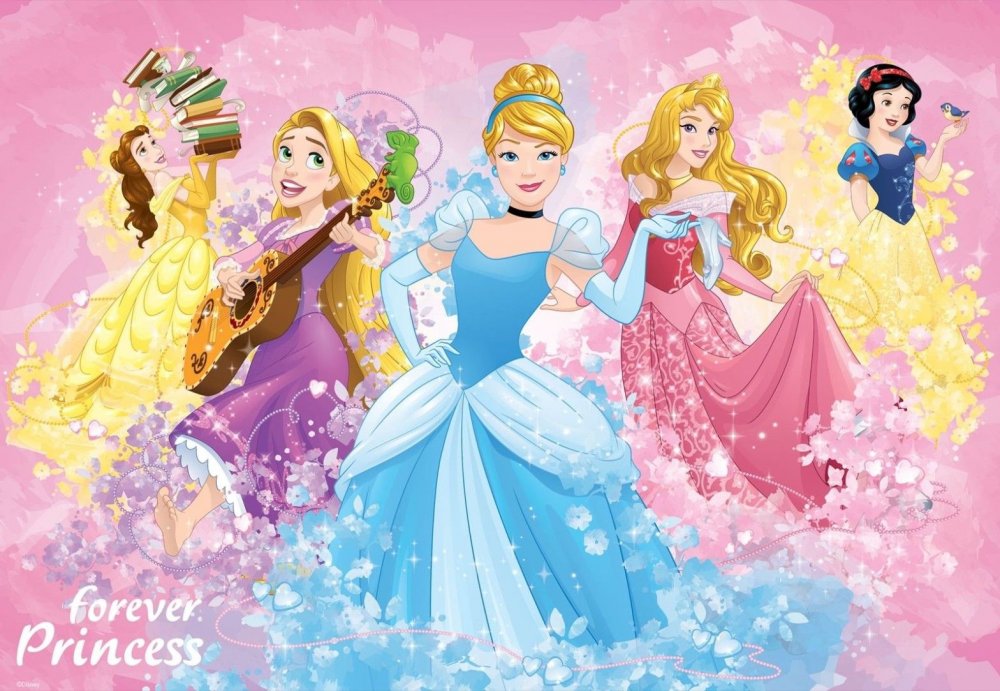 Постер принцессы Диснея