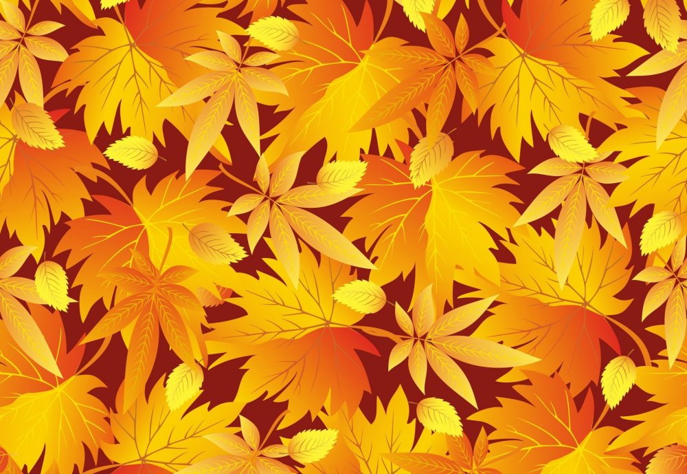Кленовые листья фон