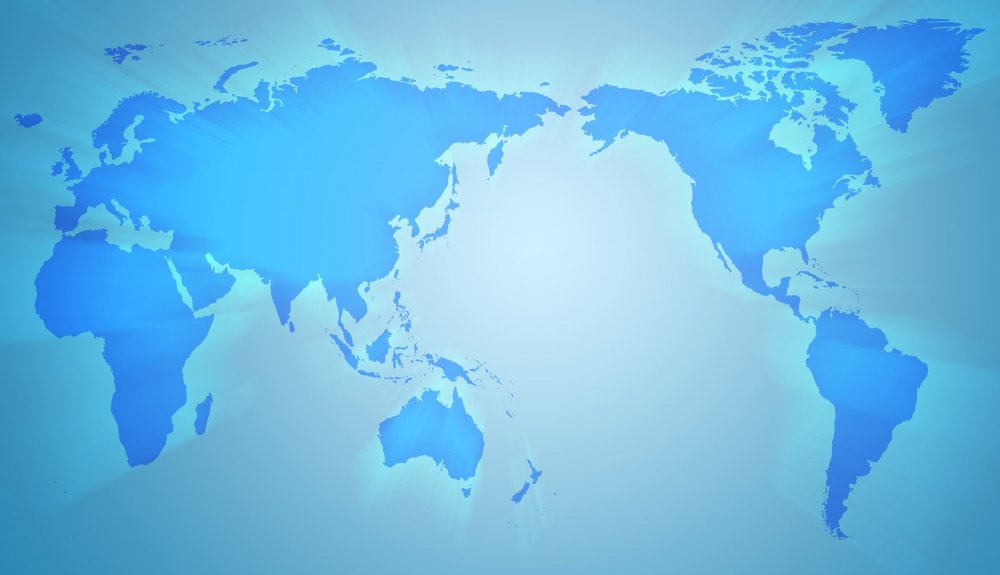 Карта мира фон для презентации