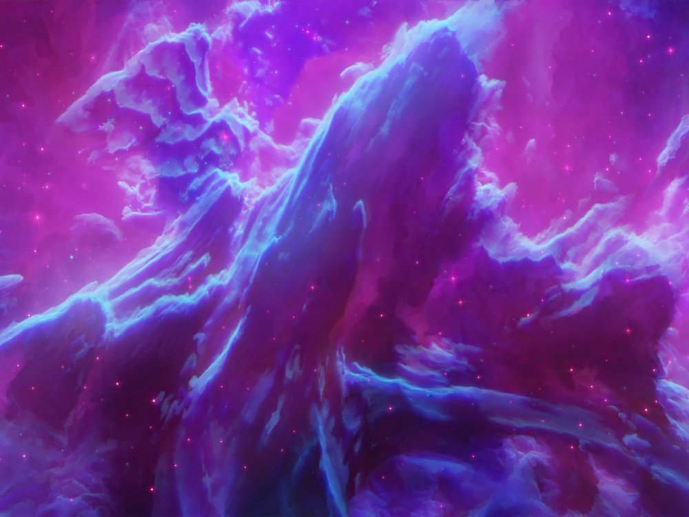 Пурпурный космос
