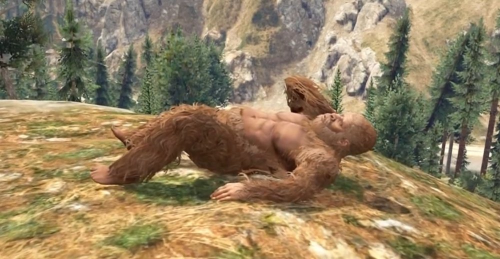 Бигфут из игры Bigfoot