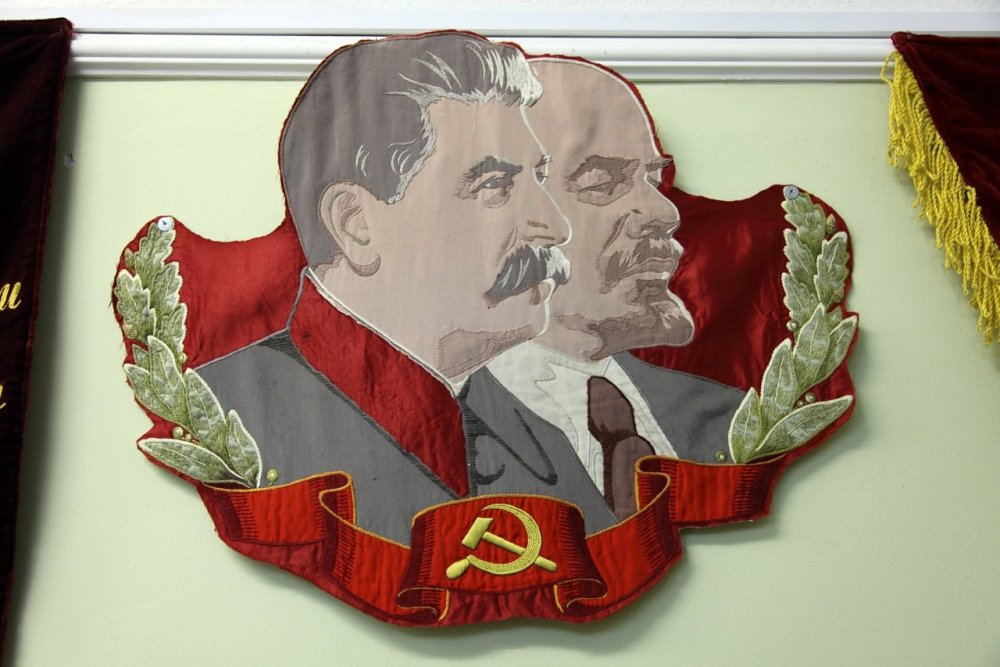 Ленин и Сталин портрет
